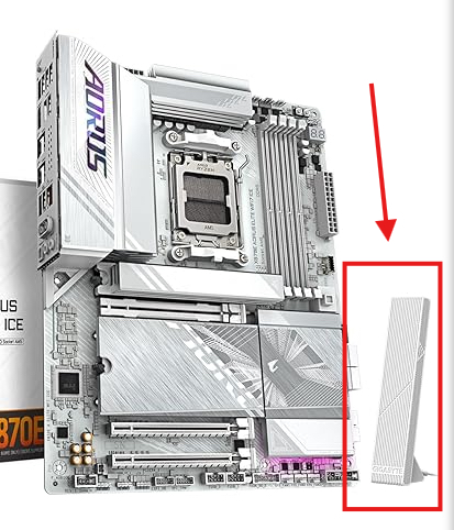 A motherboard's Wi-Fi and Bluetooth antenna, the part to check